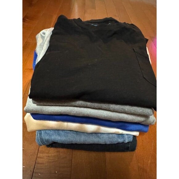 Nike Boy's Size Large 10-12 Back To School 7 Piece Bundle Hoodie & Jeans - Picture 2 of 7